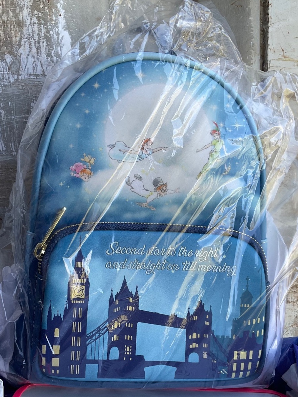 LOUNGEFLY PETER PAN BACKPACK NWT ..